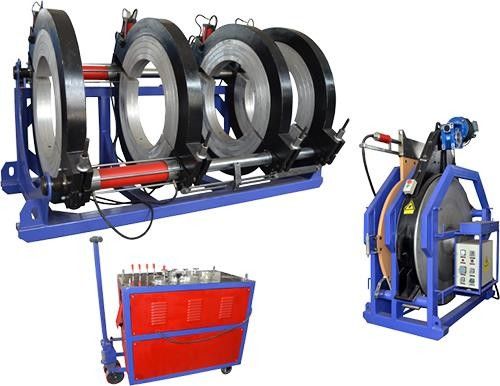 Un buen precio. soldadoras plásticas de la tubería del equipo de soldadura del tubo del tubo grande hidráulico 380V PE en línea