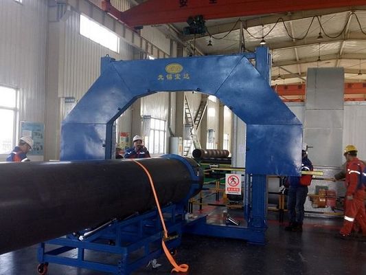 Un buen precio. corte plástico del tubo del TUBO del HDPE del PVC PP de la soldadora del tubo del diámetro de 1000m m PE en línea