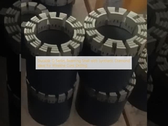 Concha de reing de la serie Q duradera con diamante sintético ideal para la perforación de núcleos de cable